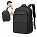 Zaino Business Capiente Per Uomo, Zaino Per Laptop Black - Foto miniatura 5
