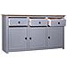 Lusso Casadino -  Credenza Grigia 135x40x80 Cm In Legno Massello Di Pino Panama - Foto miniatura 3