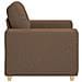 Divano Sedia Marrone 60 cm in Tessuto - Foto miniatura 5