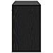 Scarpiera Rovere nero 103 x 30 x 51 cm Legno multistrato - Foto miniatura 6
