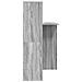Scrivania Grigio sonoma 131.5 x 50 x 106.5 cm Legno multistrato - Foto miniatura 5