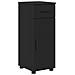 Set di mobili per il bagno 4 pcs Nero 30 x 35 x 192 cm - Foto miniatura 7