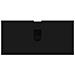Set di mobili per il bagno 4 pcs Nero 30 x 35 x 192 cm - Foto miniatura 9