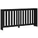 Copertura per radiatori Rovere Nero 175 x 20 x 82 cm - Foto miniatura 6