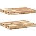 Mensole da Parete 2 pz 60x30x4 cm Legno Acacia Non Trattato - Foto miniatura 1