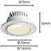 2-pack Faretti Led Da Incasso 10w, 4000k, Foro 75mm, Antiriflesso - Foto miniatura 2