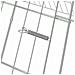 Gabbia per Conigli Argento 215 x 100 x 85 cm Acciaio zincato - Foto miniatura 8