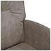 Sedie da Pranzo con Ruote 2 pcs Grigio 57 x 67 x 95 cm - Foto miniatura 7