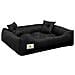 130x105 cm PRESTIGE Letto per cani impermeabile nero - Foto miniatura 2