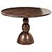 Tavolo Da Pranzo Silvon Marrone Scuro 120 Cm 120 Cm Legno Di Mango - Foto miniatura 2