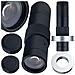 Obiettivo Microscopico C-mount Optizoom 1x-150x - Zoom 1:15, Distanza 50-1000mm, Adattatore 30-50mm, Peso 195g - Foto miniatura 1