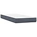 Giroletto a Molle con Materasso Grigio Scuro 80x220 cm Velluto - Foto miniatura 7