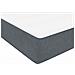 Giroletto a Molle con Materasso Grigio Scuro 80x220 cm Velluto - Foto miniatura 9