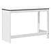 Scrivania Bianco 112 x 50 x 75 cm Legno di Pino Massello - Foto miniatura 4