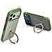 Cover per iPhone 17 Pro Max - TPU+PC, Verde Oscuro, Antiurto - Foto miniatura 2