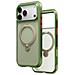 Cover per iPhone 17 Pro Max - TPU+PC, Verde Oscuro, Antiurto - Foto miniatura 4