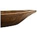 Ciotola Svuotatasche Wan In Teak Riciclato Con Manici 37x26,5x7 Cm — Pezzo Unico - Foto miniatura 4