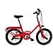 Bici Misura 20 Grazzya Style Grz20s Ruote A 48 Raggi Con Tuboni (pegs) Tipo Bmx Per Freestyle E Luci Led - 43 Rosso - Foto miniatura 1