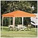 Tenda per feste a pop-up 288 x 288 x 245 cm Arancione - Foto miniatura 2