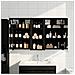 Set di Armadi da Bagno con lo scaffale 3 pcs 80 x 10,5 x 50 cm - Foto miniatura 2