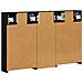 Set di Armadi da Bagno con lo scaffale 3 pcs 80 x 10,5 x 50 cm - Foto miniatura 9