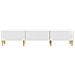 Mobile TV Bianco Lucido 147 x 34,5 x 30 cm Legno ingegnerizzato - Foto miniatura 4
