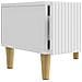 Mobile TV Bianco Lucido 147 x 34,5 x 30 cm Legno ingegnerizzato - Foto miniatura 7