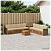 Set divani con cuscino 9 pcs Legno di Acacia Massello - Foto miniatura 2