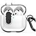 Custodia per AirPods Protective per Apple AirPods Protective - TPU, Trasparente, Nero - Foto miniatura 4