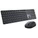 Pro 7 Slim KM726 tastiera Mouse incluso Casa /ufficio RF senza fili + Bluetooth QWERTZ Tedesco Nero - Foto miniatura 1