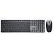 Pro 7 Slim KM726 tastiera Mouse incluso Casa /ufficio RF senza fili + Bluetooth QWERTZ Tedesco Nero - Foto miniatura 3