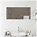 Specchio da bagno LED Trasparente 40 x 80 cm vetro temperato - Foto miniatura 2