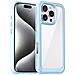 Custodia Cosmos Con Telaio In Gel Per Iphone 16 Pro - Blu - Foto miniatura 1