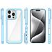 Custodia Cosmos Con Telaio In Gel Per Iphone 16 Pro - Blu - Foto miniatura 2