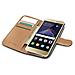 Custodia Wally in Similpelle per Huawei P8 Lite 2017 - Colore Nero - Foto miniatura 3