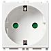 Presa 2P+T 16A standard tedesco bianco - Foto miniatura 1