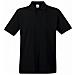 Polo 100% Cotone Uomo (xxxl) (nero)  - Foto miniatura 1