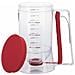 Dosatore Per Impasto, Rosso / trasp. Cm 15x11x19 / cl 9 - Foto miniatura 2
