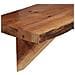 Mensole 2 pz 90x20x18 cm in Legno Massello di Acacia - Foto miniatura 8