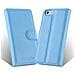 Cadorabo Custodia Compatibile Con Apple Iphone 5 / Iphone 5s / Iphone Se In Pastello Blu - Coperchio Protettiva Con Chiusura Magnetica, Funzione Stand E Tasca Per Le Carte - Foto miniatura 2