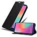 Custodia Compatibile Con Huawei P Smart 2019 In Nero Di Notte - Coperchio Protettiva Con Chiusura Magnetica, Funzione Stand E Tasca Per Le Carte - Foto miniatura 1
