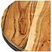 Tavolini Impilabili 2 Pz In Legno Massello Di Acacia - Foto miniatura 4