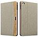 Custodia Folio Per Ipad Mini 4 In Tessuto E In Pelle Serie Erudizione Grey - Foto miniatura 1