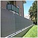 Soleado Glam Schermatura Tessuta Nel Colore Trendy Grigio Chiaro - 2,00 X 50 M - Foto miniatura 2