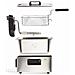 Friggitrice 3l 2000w Acciaio Inox - Doc216 - Foto miniatura 1