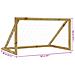 Porta da Calcio con Rete 160x80x100 cm Legno di Pino Impregnato - Foto miniatura 4