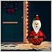 Figura Decorativa Babbo Natale con LED Tessuto Lusso 120 cm - Foto miniatura 1