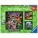RVB05621 3 Puzzle da 49 Pezzi - Minecraft - Foto miniatura 1