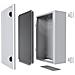 Armadio Rack I-CASEIP-1040GC2 10U da Parete Colore Grigio - Foto miniatura 2