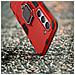 Cover Samsung Galaxy S23 Ibrida Antiurto Supporto Anello Metallico Rossa - Foto miniatura 3
